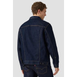 Levi's Relaxed Fit Trucker Jacket A57820083 Wash It Out Rinse Dark Wash front view