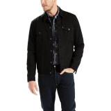 Образ з курткою Levi's Trucker Jacket Last Night Black та джинсами для трендів 2026