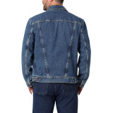 Чоловіча джинсова куртка Wrangler Men's Western Unlined Denim Jacket Stonewash