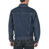 Куртка Wrangler Men's Big and Tall Unlined Denim Jacket Antique Indigo