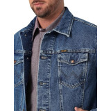 Чоловіча джинсова куртка Wrangler Men's Western Unlined Denim Jacket Stonewash