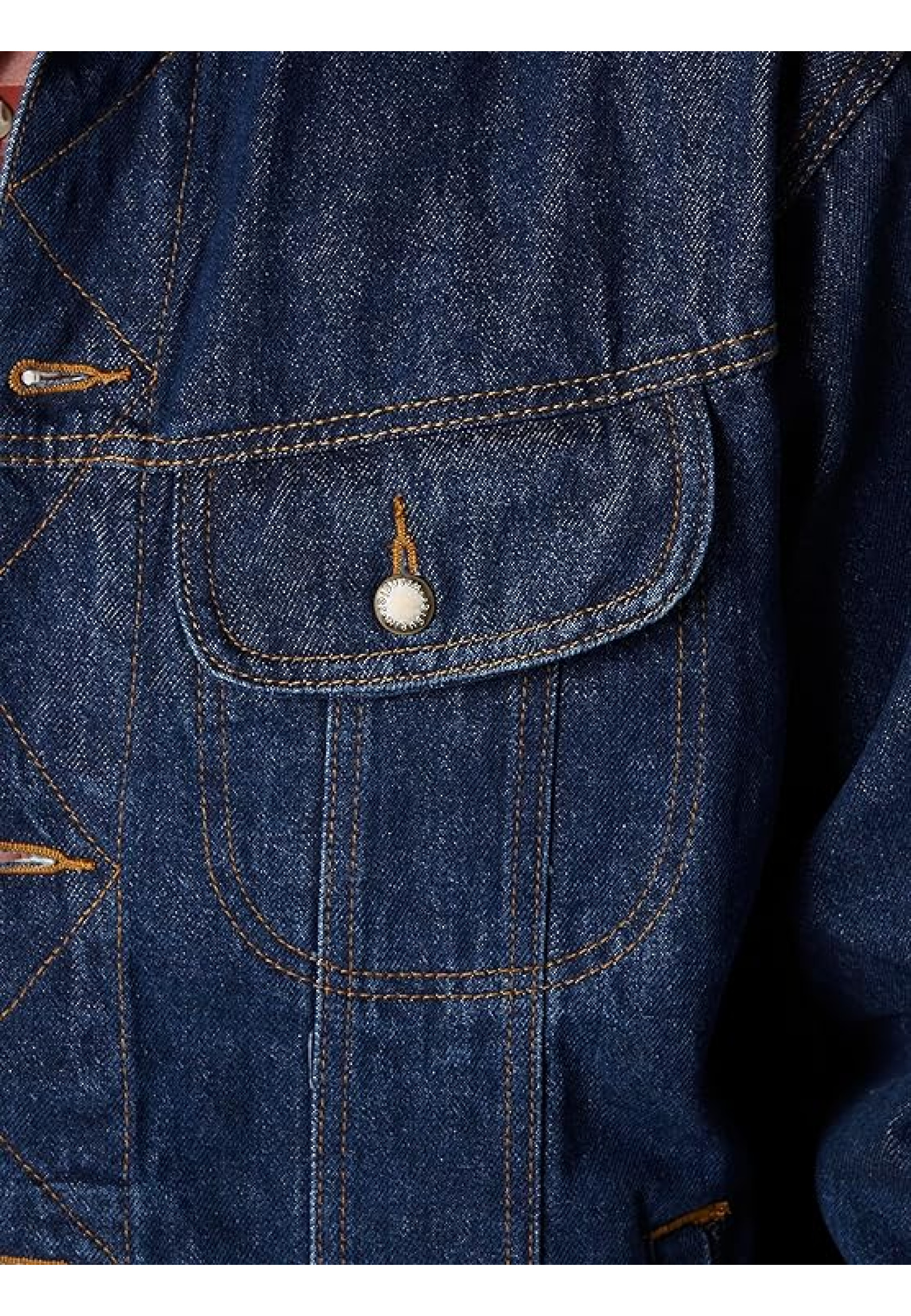 Куртка Wrangler Men's Big and Tall Unlined Denim Jacket Antique Indigo