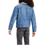 Чоловіча куртка TYPE 3 SHERPA TRUCKER Fable Medium Wash | Levi's