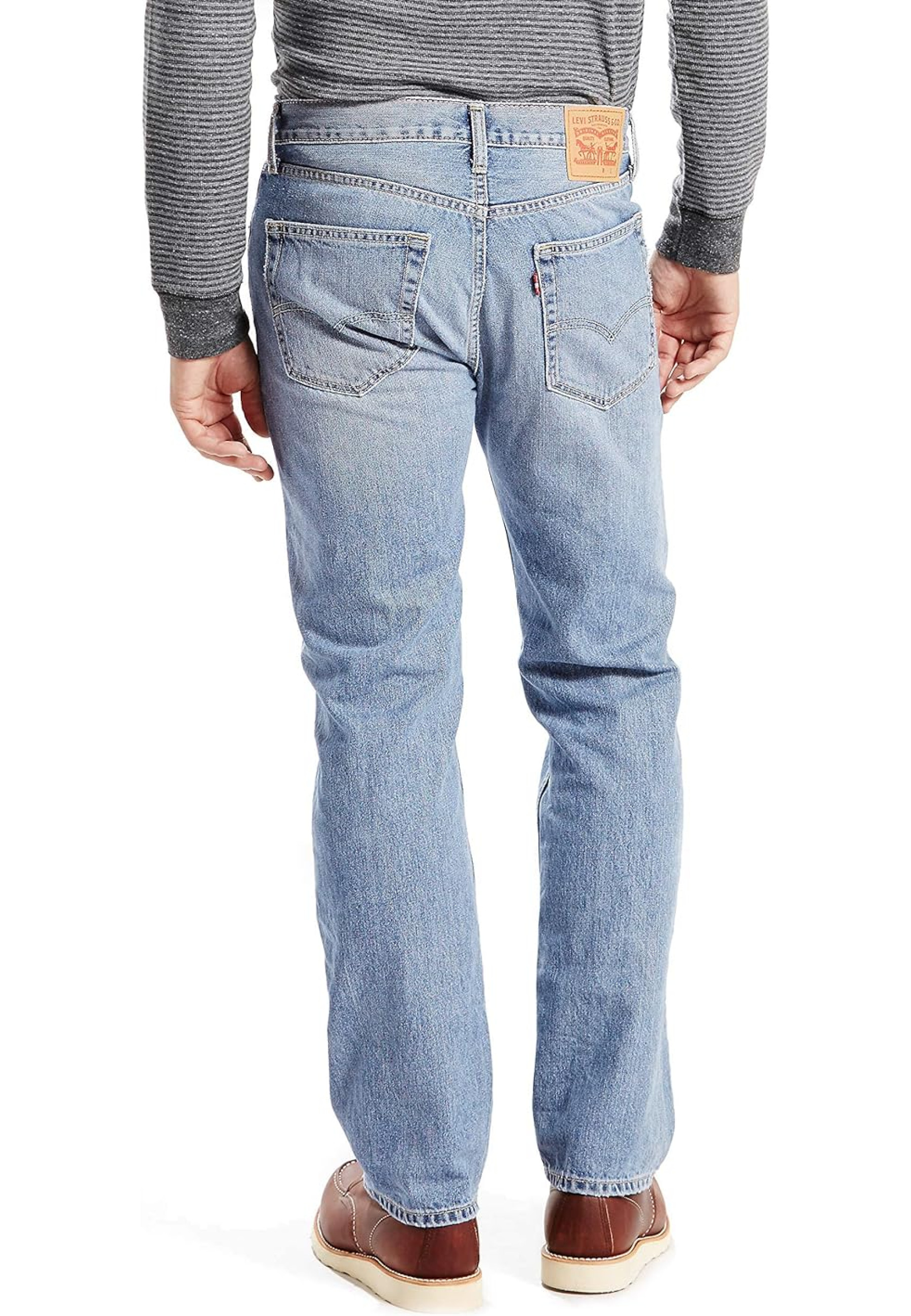 Джинсы Levis Regular Fit 505 USA цвет Kalsomine для мужчин