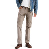 Чоловічі штани Levi's 505 Regular Fit Corduroy Brown у повсякденному осінньому образі