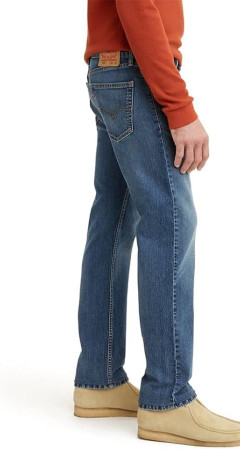 Чоловічі джинси Levi's Men's 505 Regular Fit Glowing Medium Indigo