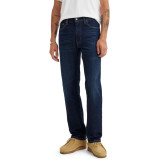 Чоловічі джинси Levi's 505 Regular Fit Nail Loop Knot Dark Indigo вигляд спереду та деталі