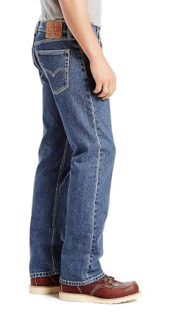 Мужские джинсы Levi's 505 Regular Fit Stonewash/Stretch