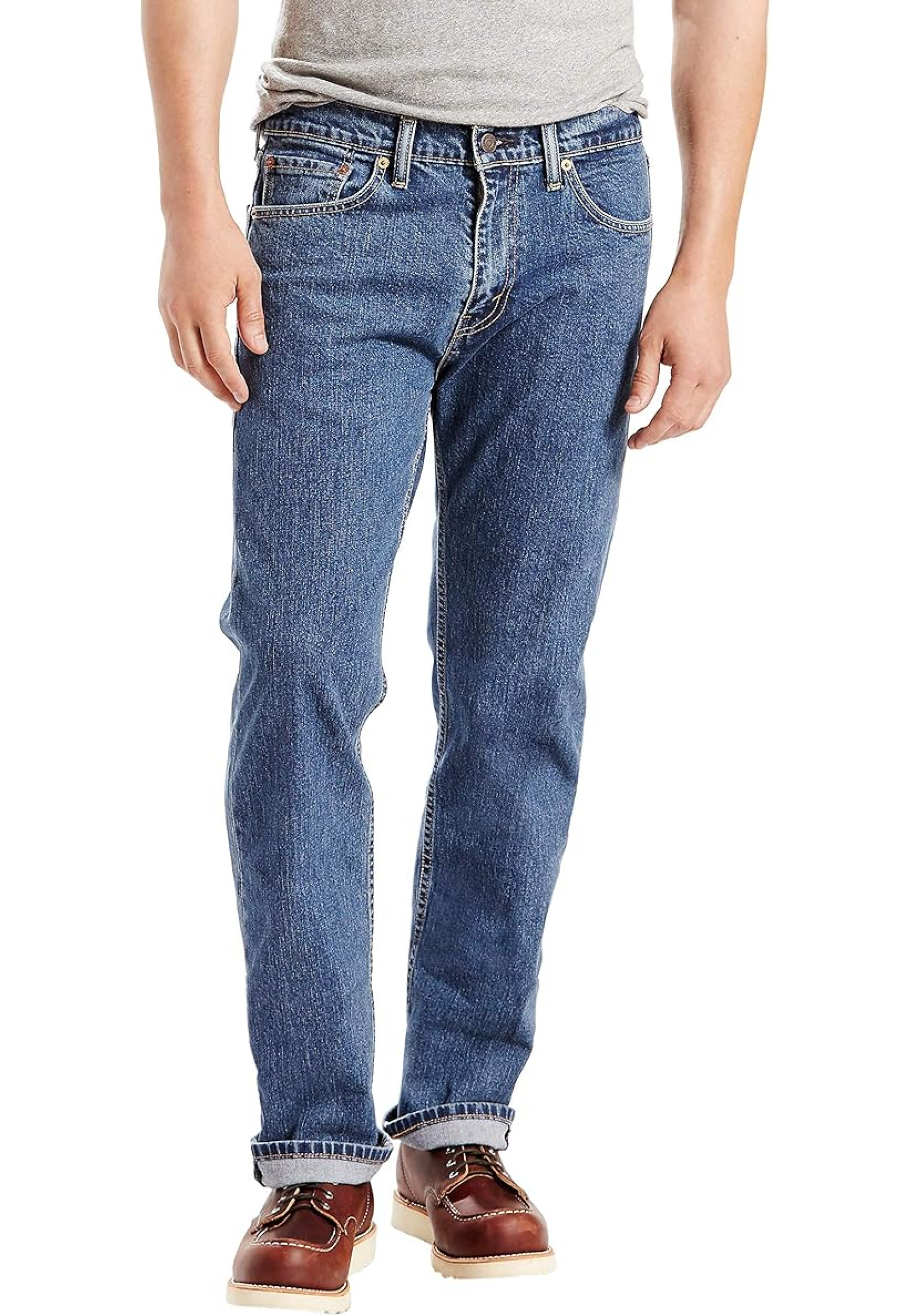 Мужские джинсы Levi's 505 Regular Fit Stonewash/Stretch