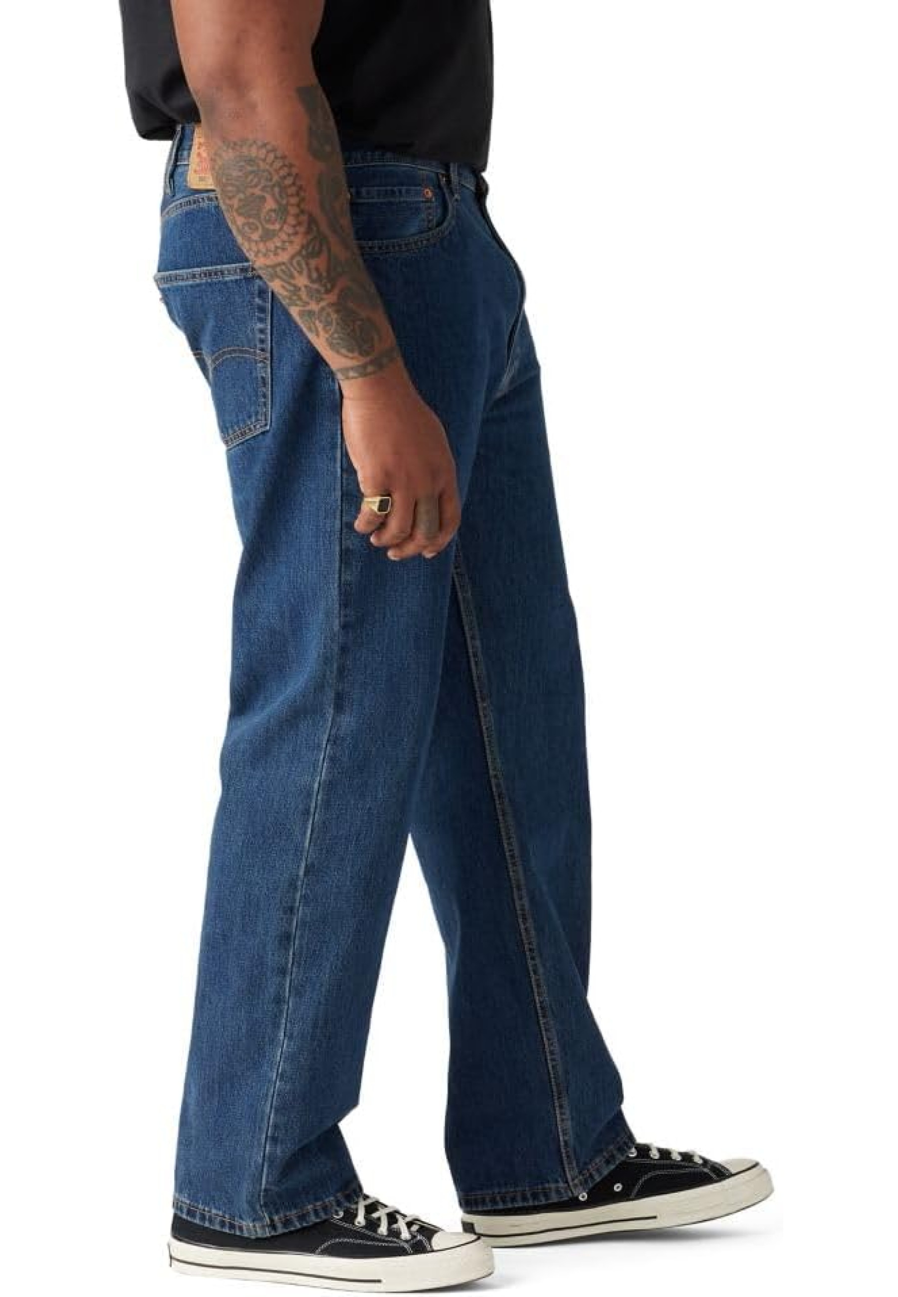 Мужские Джинсы Levi's 505 Regular Fit Dark Stonewash