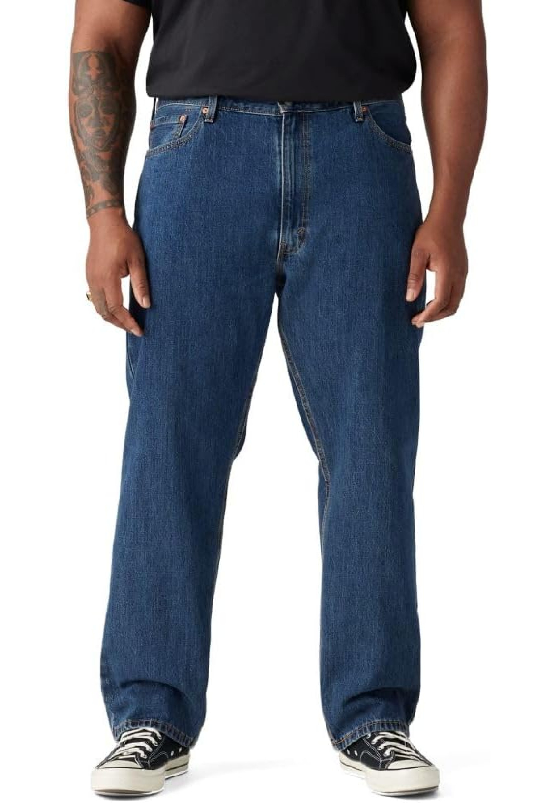 Мужские Джинсы Levi's 505 Regular Fit Dark Stonewash