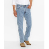 Джинси Levi's 505 Regular Fit Light Stonewash Style #00505-4834 у класичному чоловічому образі