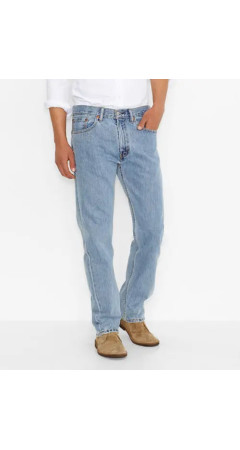 Джинси Levi's Men's 505 Regular Fit Jeans Light Stonewash