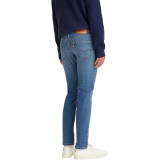 Мужские джинсы Levi's 502 Come Closer синего цвета на модели