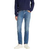 Мужские джинсы Levi's 502 Come Closer синего цвета на модели