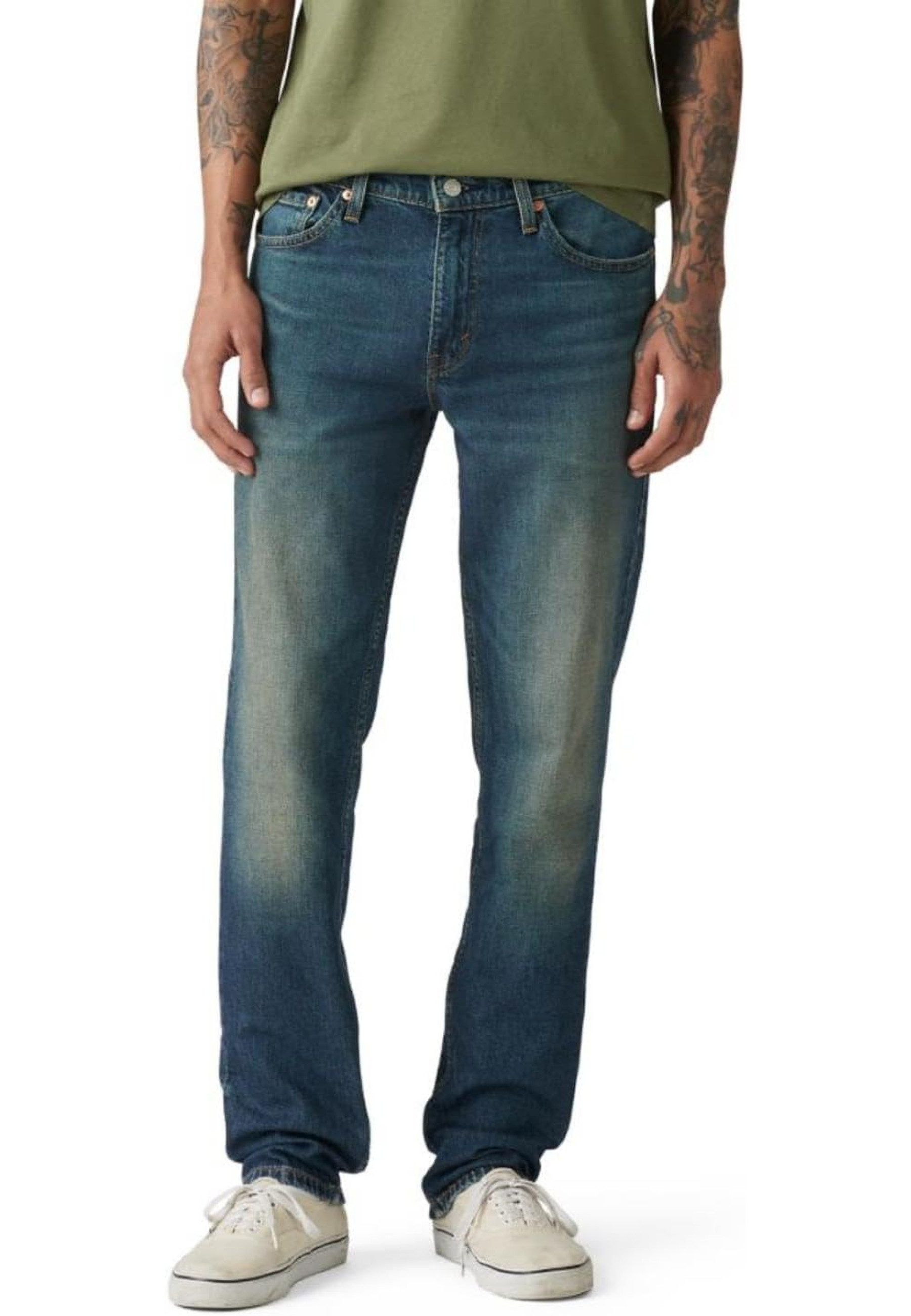 Образ з джинсами Levi's 511 Slim Fit Hard Edge та взуттям 2025