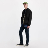 Чоловічі джинси Levi's 511 Slim Authentic Soft кольору Master Of None синій, slim посадка