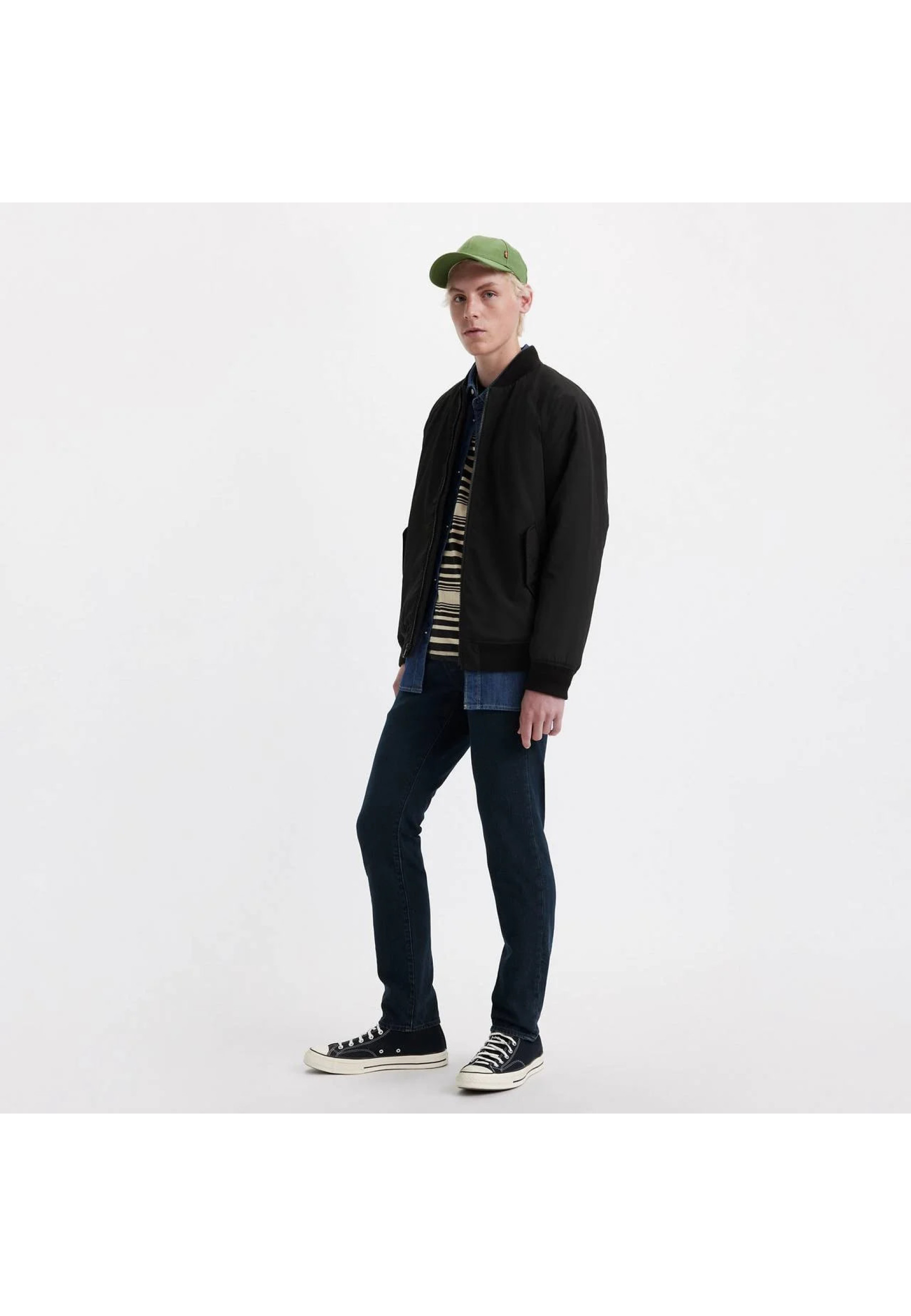 Чоловічі джинси Levi's 511 Slim Authentic Soft кольору Master Of None синій, slim посадка
