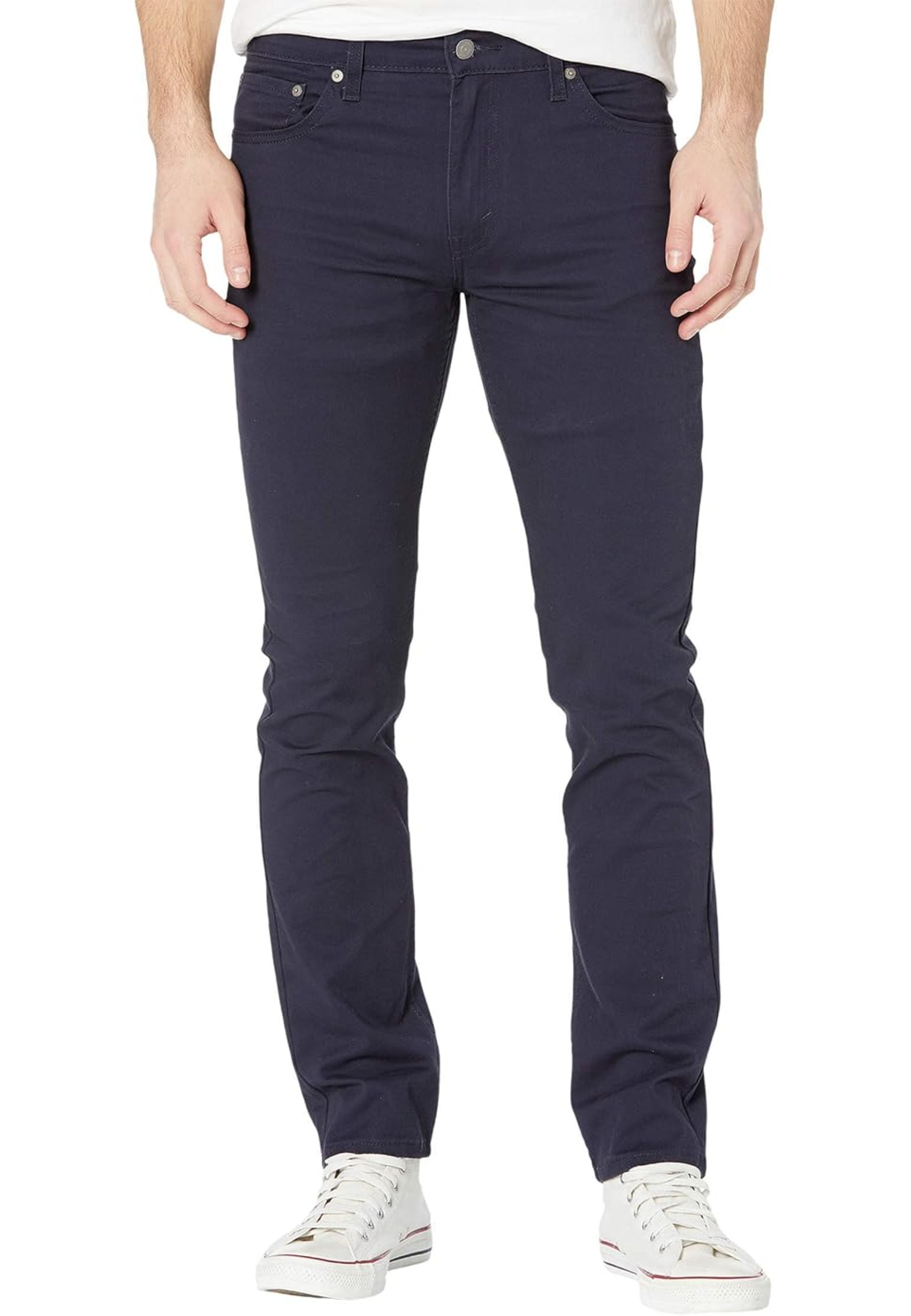 Мужские джинсы Levi's 511 Slim Fit Nightwatch Blue в городском casual образе