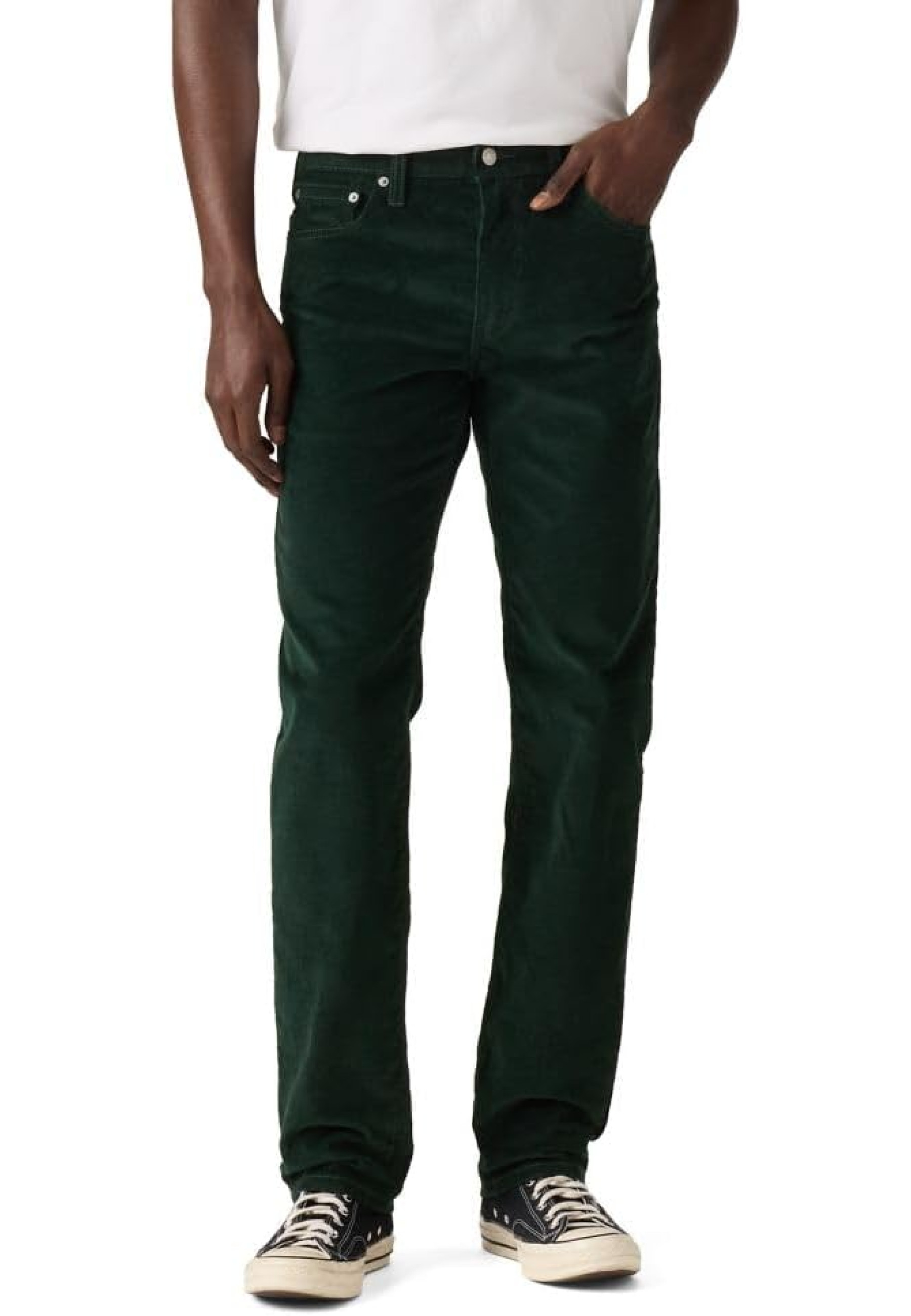 Мужские джинсы Levi's 511 Slim Fit Scarab в повседневном городском образе