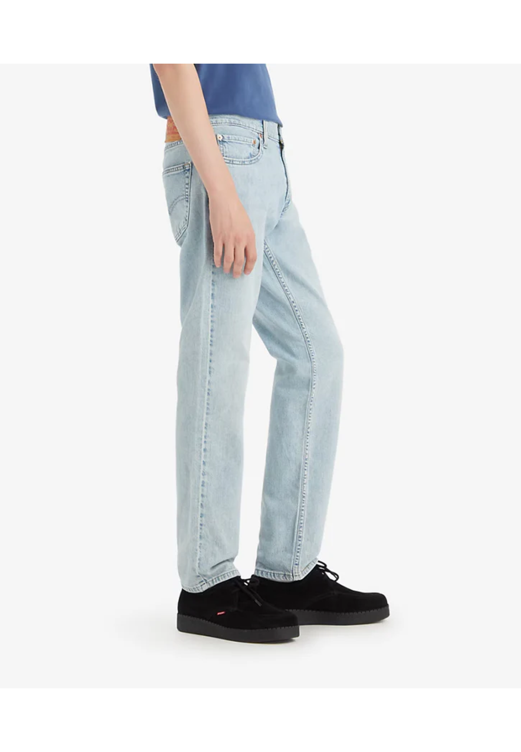 Чоловічі джинси Levi's 511 Slim Fit Take It All Light Wash у міському casual образі