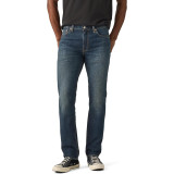 Levi's 511 Slim Linen+ Denim чоловічі джинси Wish Granted dark wash вигляд спереду та збоку Style 045116358
