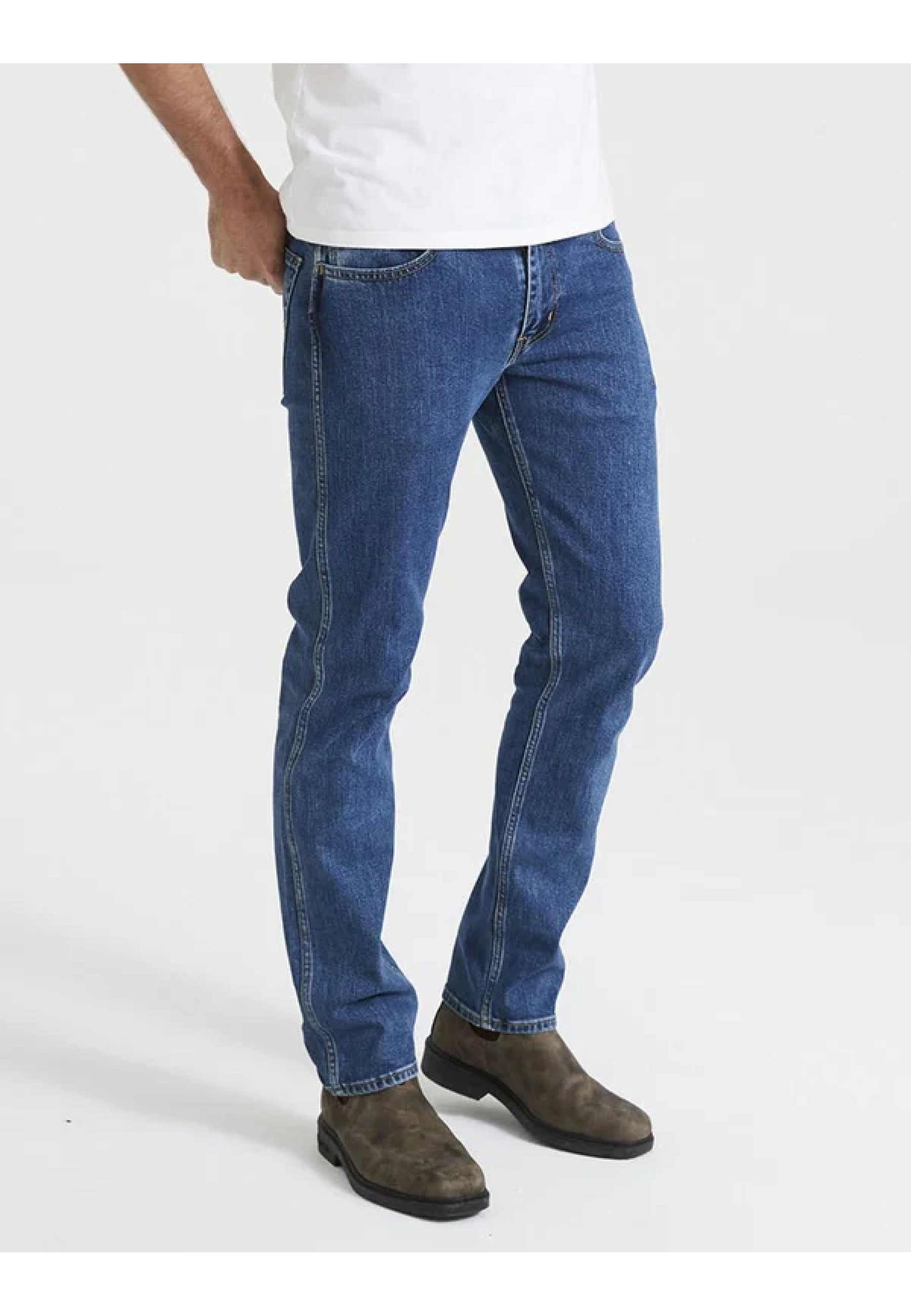 Джинси Levi's Workwear 511 Slim Fit Utility Medium Stonewash на робочому образі 2026