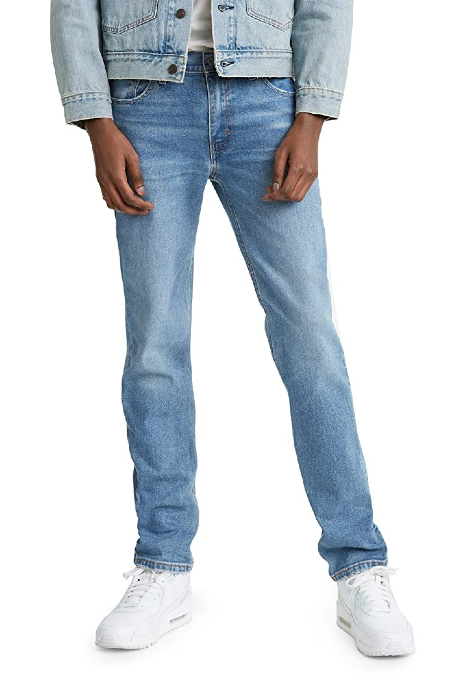 Мужские джинсы Levi's 511 Slim Fit Kota Kupang Stretch в городском casual образе