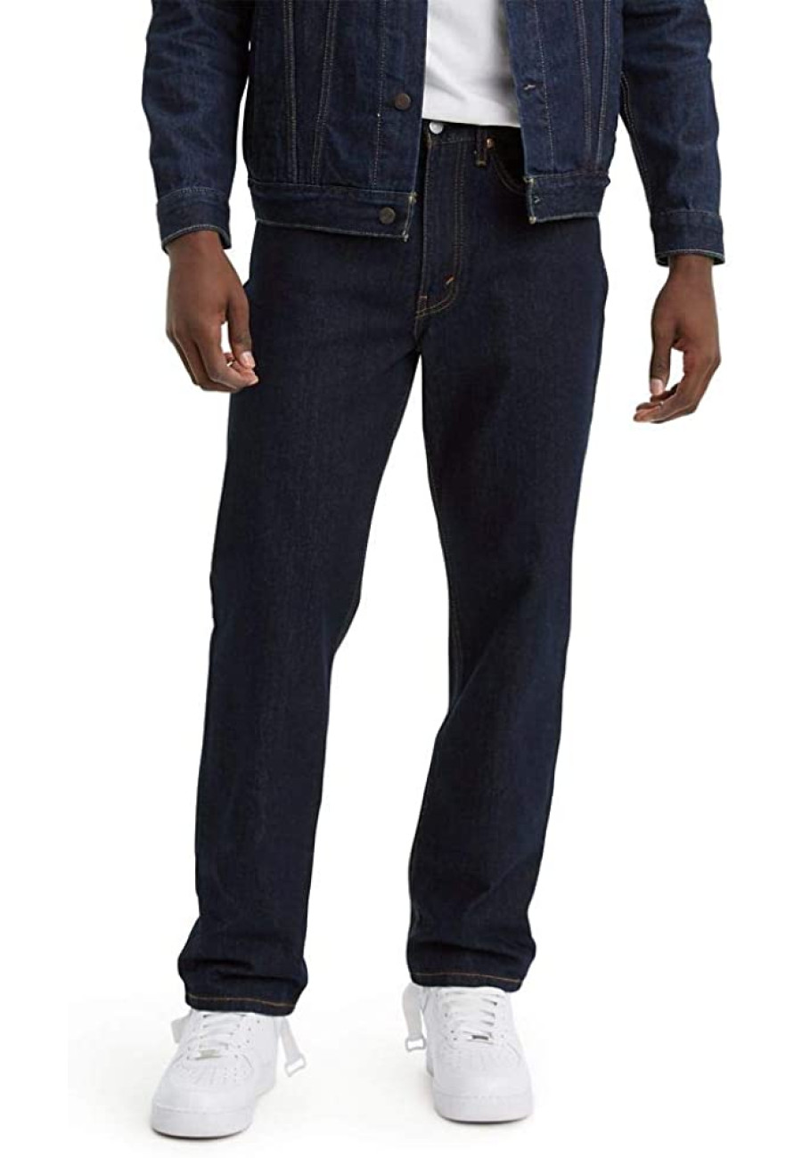 Купити джинси Levi's 550 Relaxed Fit Rinse: Тренди 2025 | jeansok