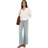 Жіночі джинси Levi's Cinch Baggy Lightweight A Little Hazy Style #001UP0017 у baggy луці з топом