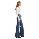 Жіночі джинси Levi's Ribcage Bell у кольорі A New York Moment з високою посадкою та flare силуетом