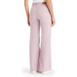Жіночі джинси Levi's Ribcage Bell Keepsake Lilac Purple у повсякденному луці з топом та кросівками