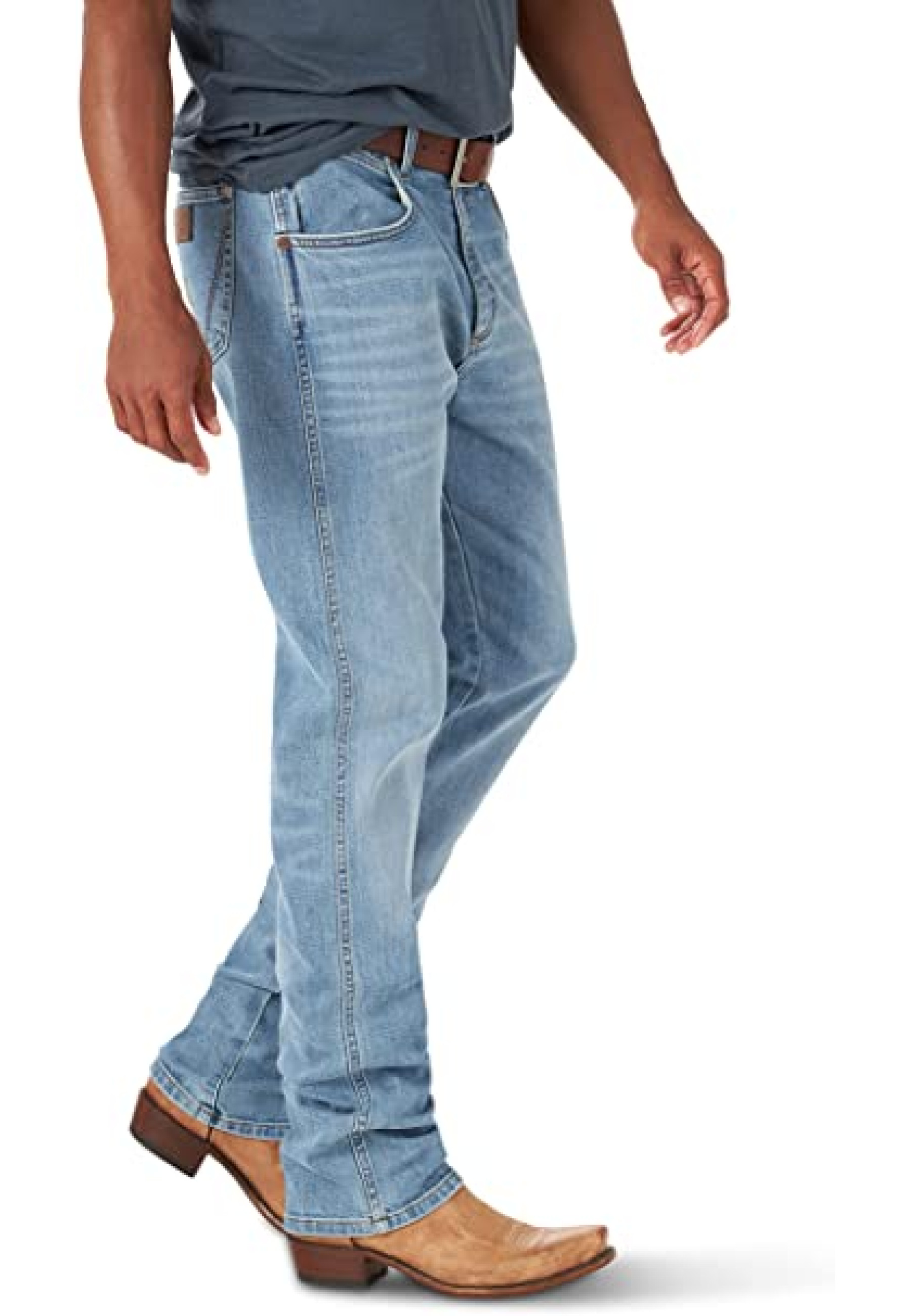 Чоловічі джинси Wrangler Men's Retro Slim Fit Straight Leg Green Jean