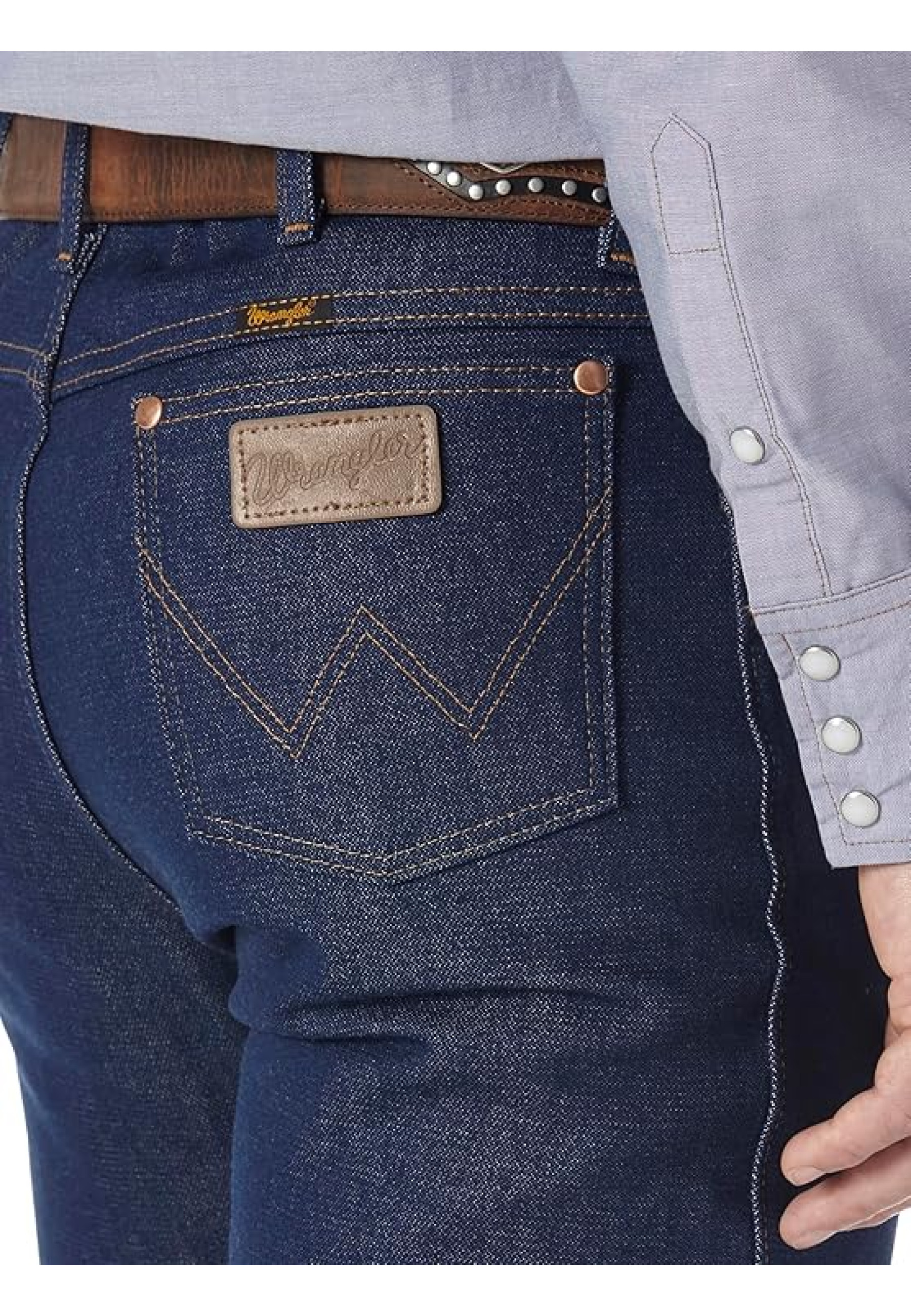 Мужские джинсы Wrangler Slim Fit Rigid Indigo
