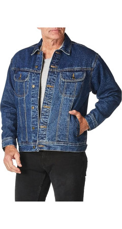 Мужская куртка Wrangler Men's Rugged Flannel Lined Denim Jacket