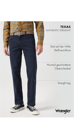 Чоловічі джинси Wrangler Texas Slim Jeans 