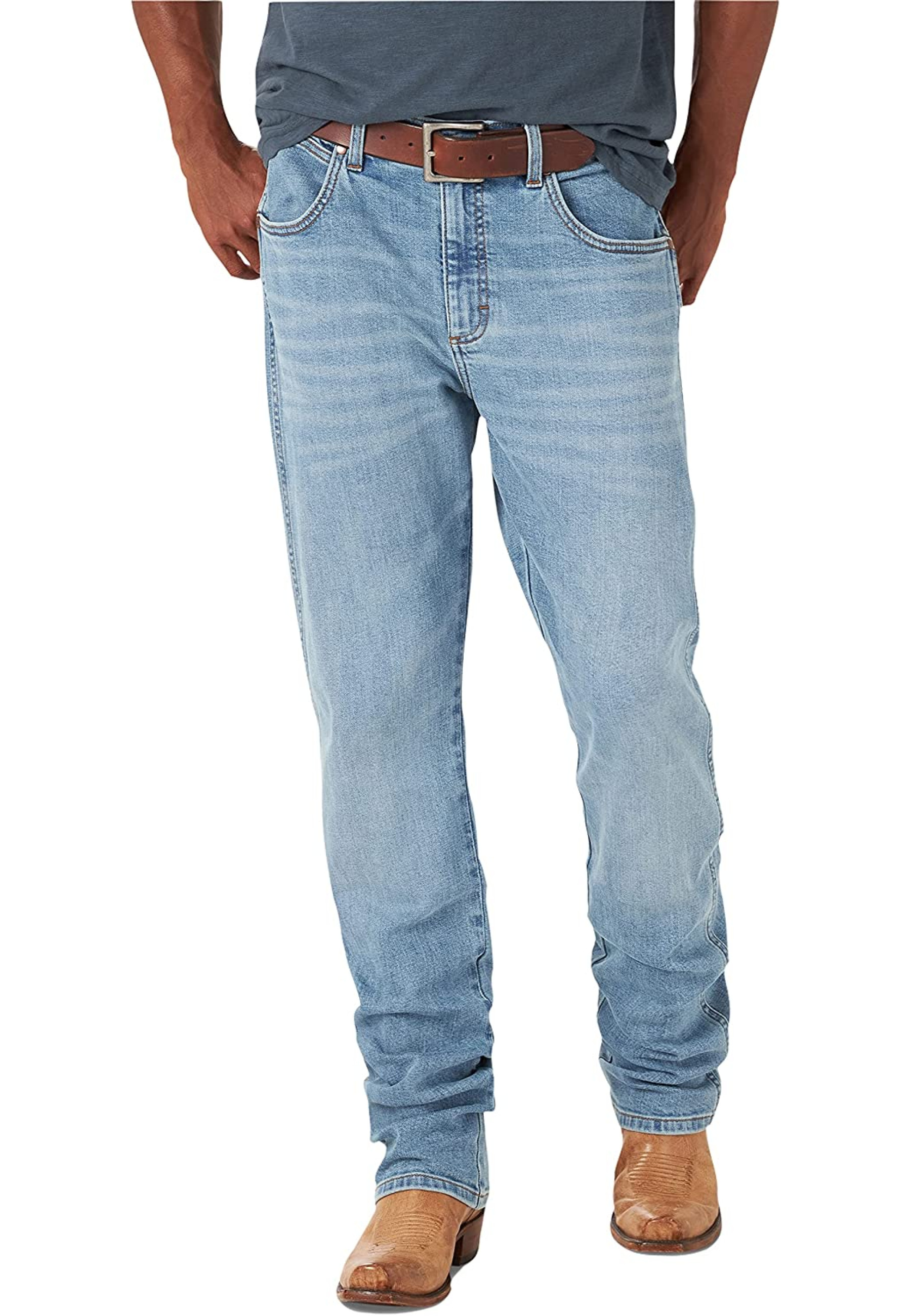 Чоловічі джинси Wrangler Men's Retro Slim Fit Straight Leg Green Jean