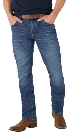 Чоловічі джинси Wrangler Men's Retro Slim Fit Straight Leg Green Jean